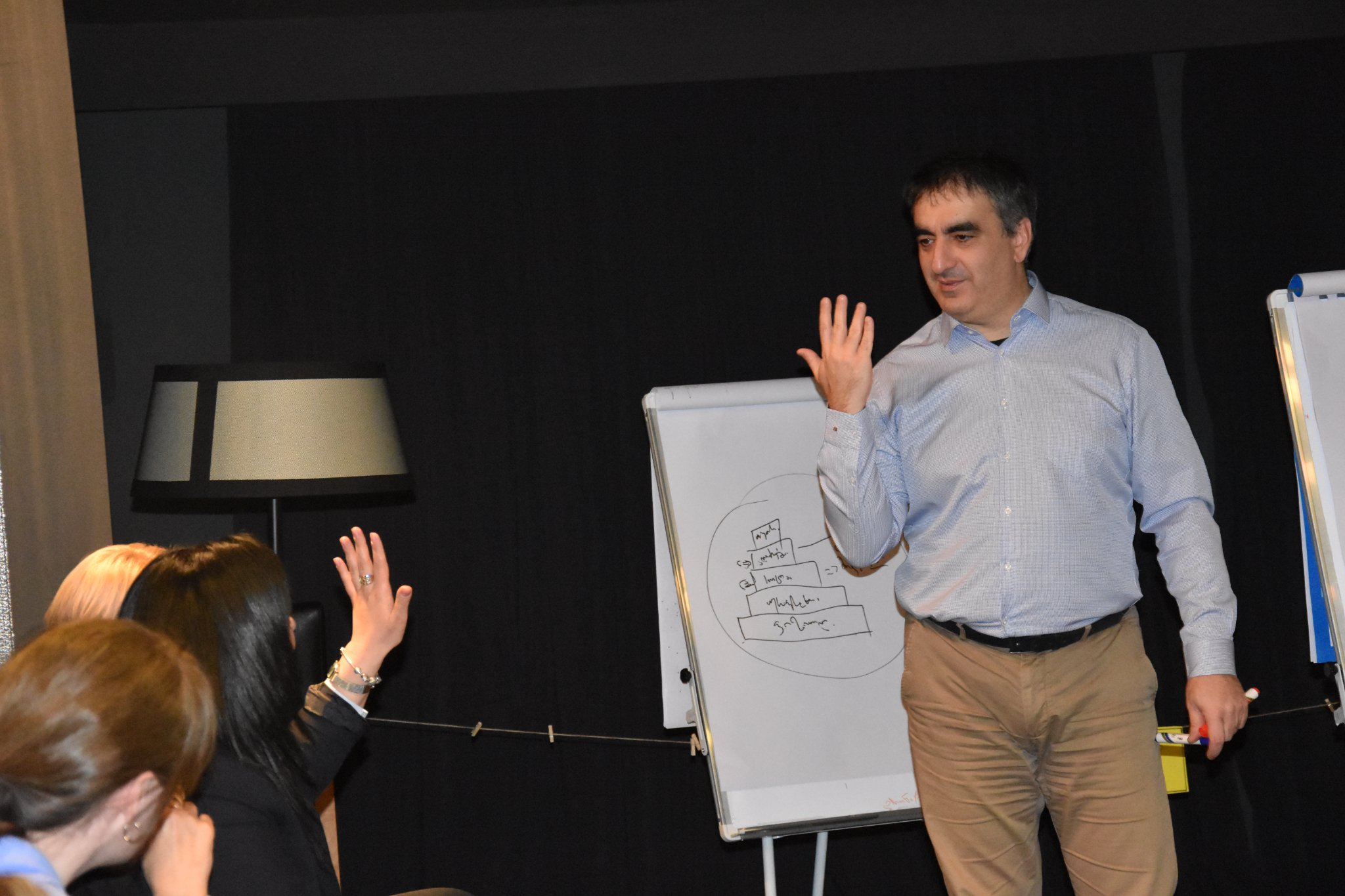 რუსთავის მერიის თანამშრომლებისთვის პიროვნული განვითარების ტრენინგი ჩატარდა